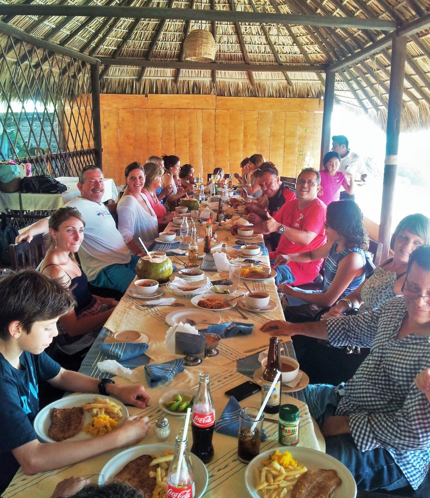 nice party with Edwardo and his amigos