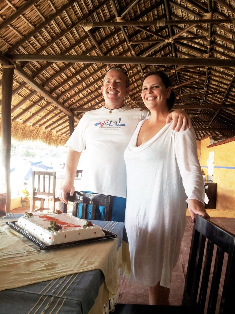 Edwardo and the lovely birthday gal Samantha