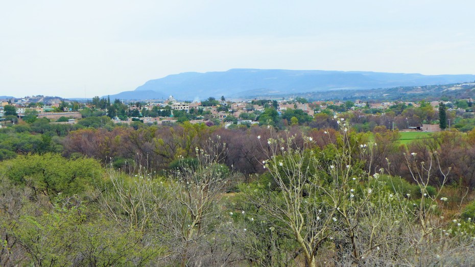 Jalpa tucked into the hills 