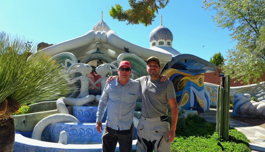 Tim & I at  his cool Ranchito