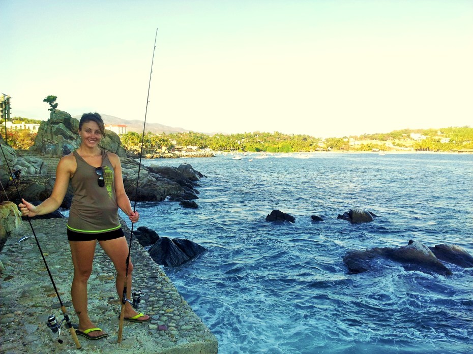 Tried our luck on the rocks but this time no luck