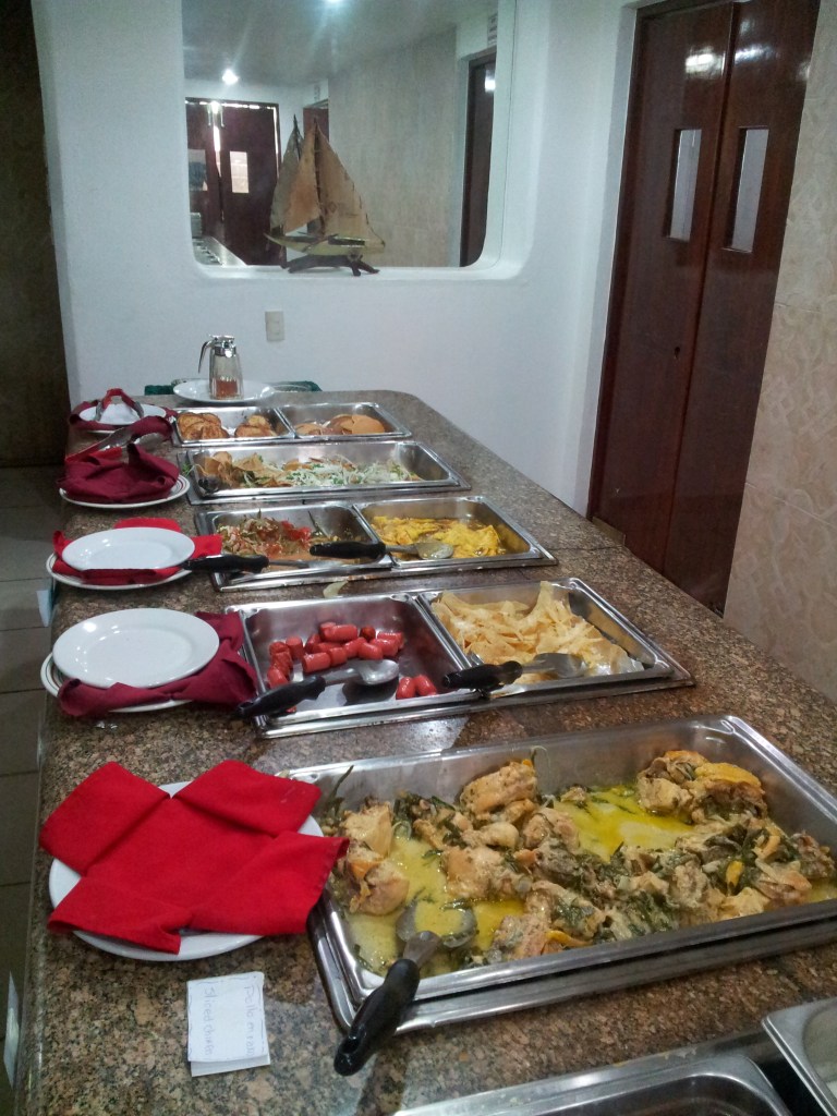 limited food selection but most was tasty enough