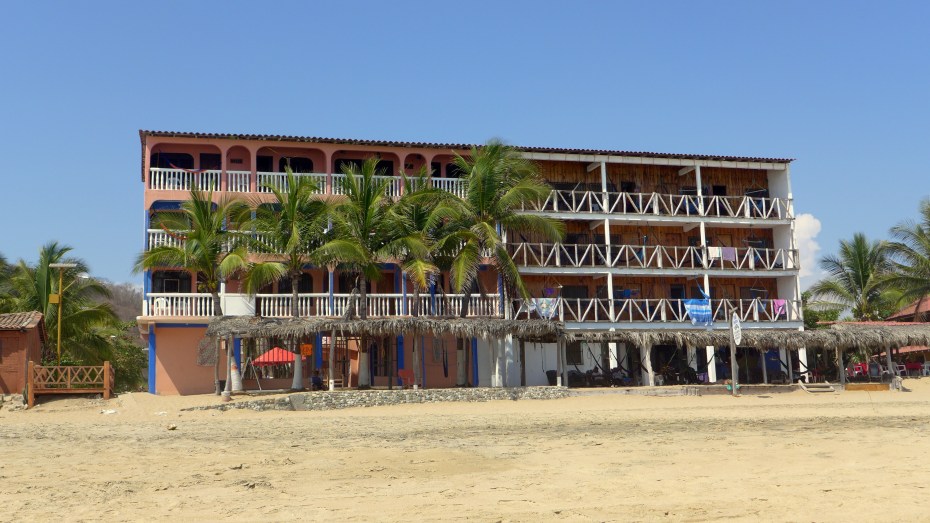 Typical hotel on the beach