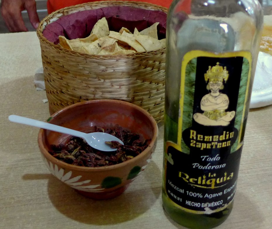 yep, a scorpion floats in the bottom of this one