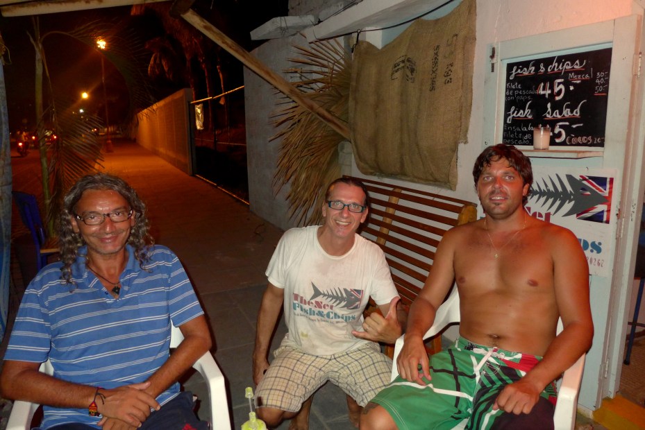 keeping it going well into the morning with Alfredo and Humberto 