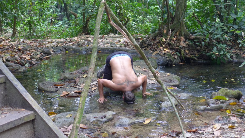 I'll stick my head in anything in this heat just to cool down