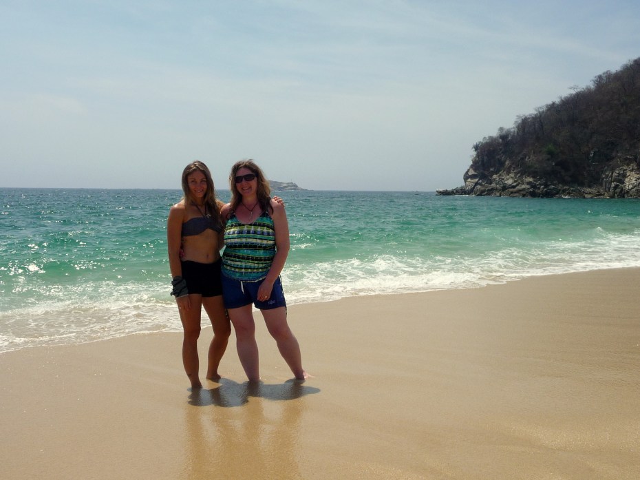 happy to be with La momma