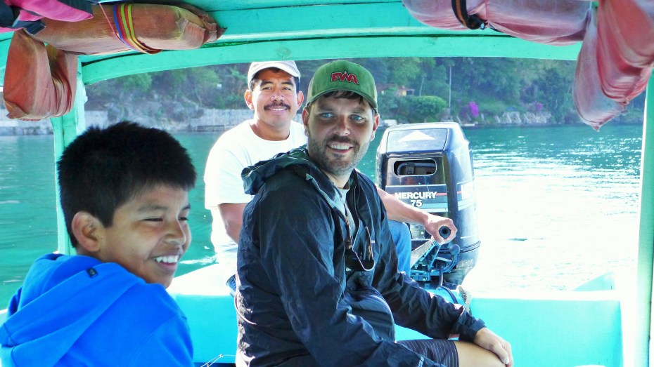 All smiles when you're headed out to fish