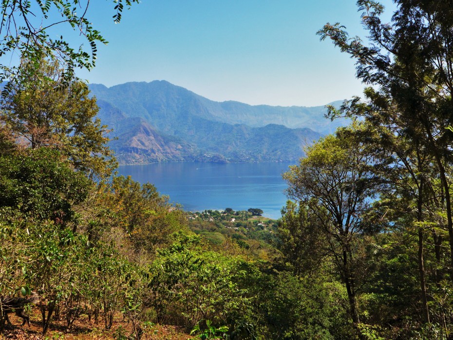 and gorgeous views of Atitlan below