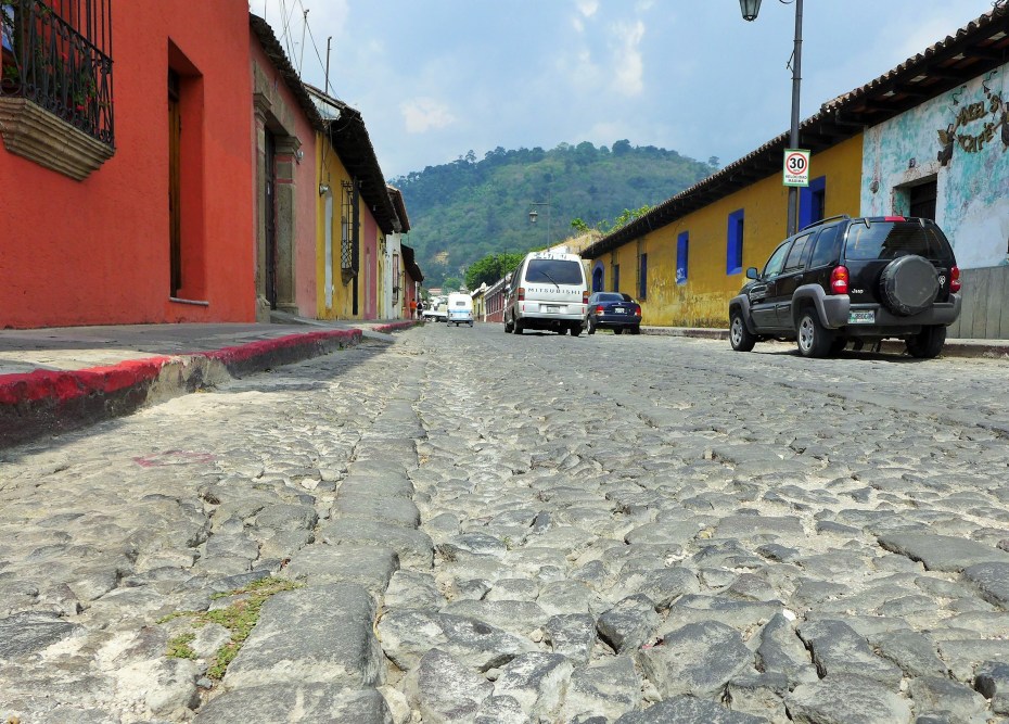 cobblestone streets not so fun to drive a bike on