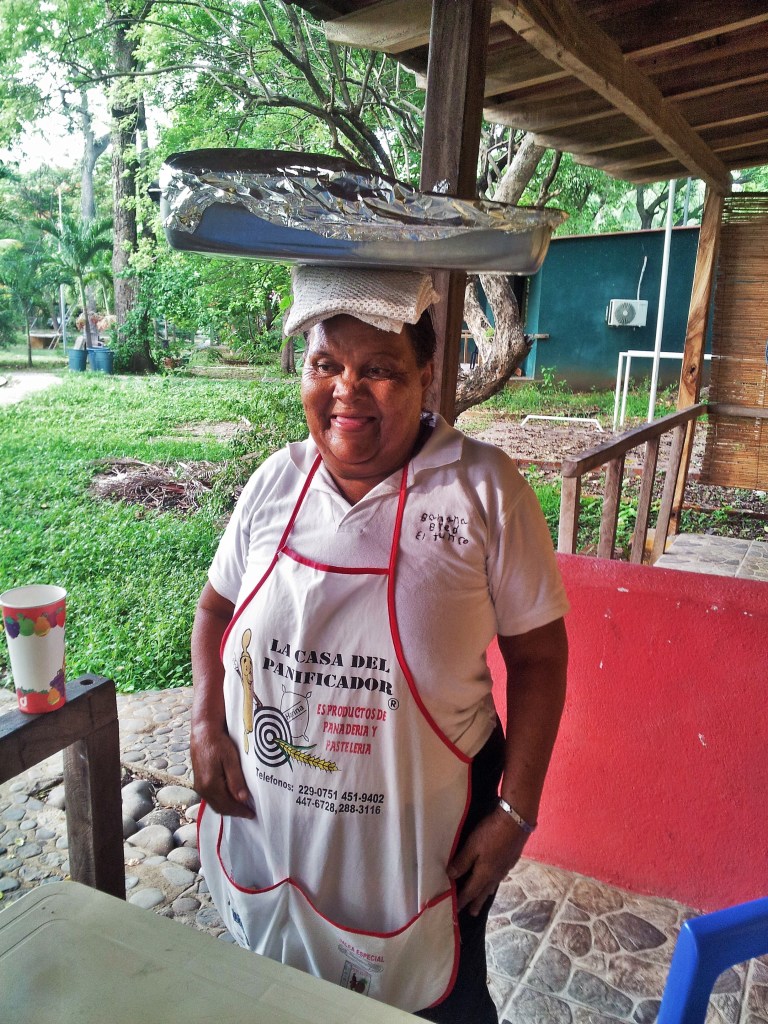 I asked her how many trays of food she had dropped in her lifetime? her answer...... "None"!