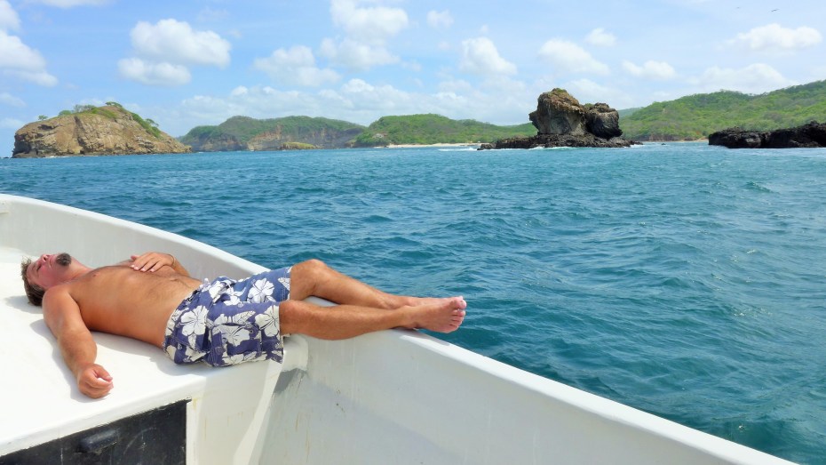 Johnny making the best of the morning