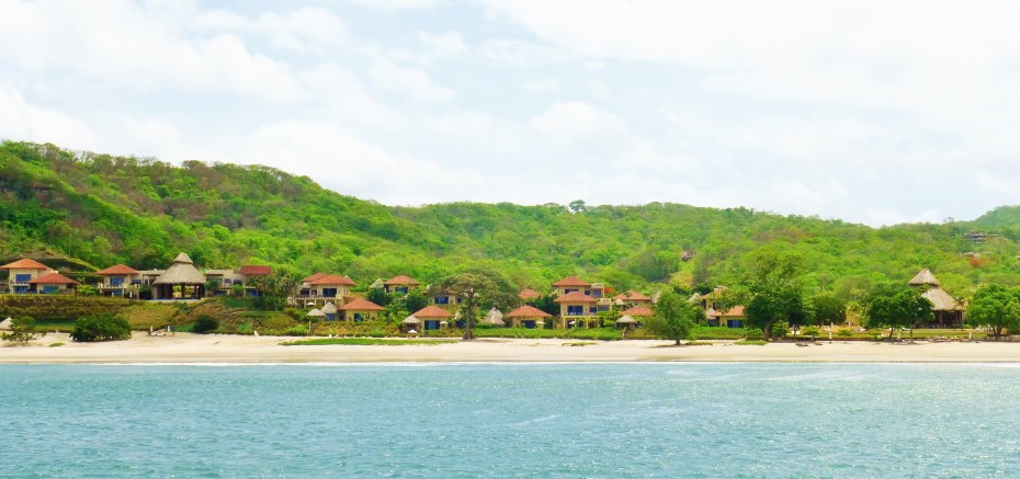 This beach front development is owned by the owner of the local Nicaraguan beer company Tona... much dinero!!