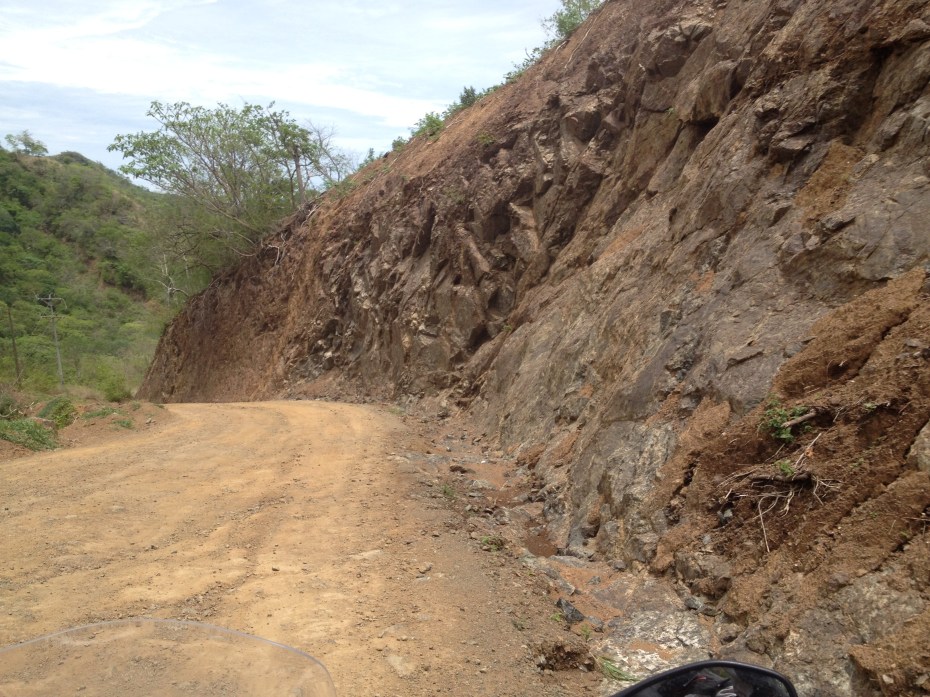 We followed the coastal road and the scenery wasn't half bad