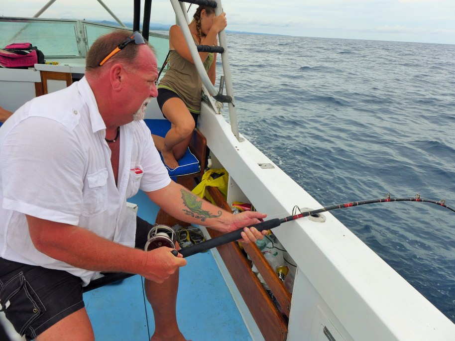 Steve got a good rod bend from this one!