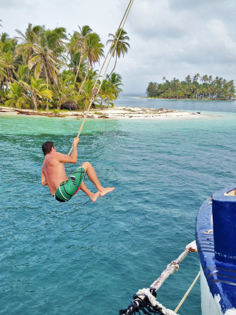 famous Stahlratte rope swing