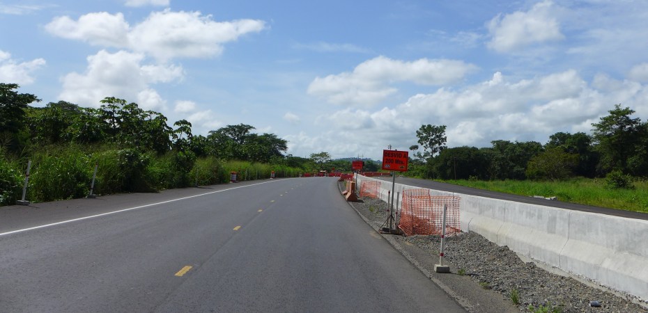 260 km of road construction....that's a new distance record for me.