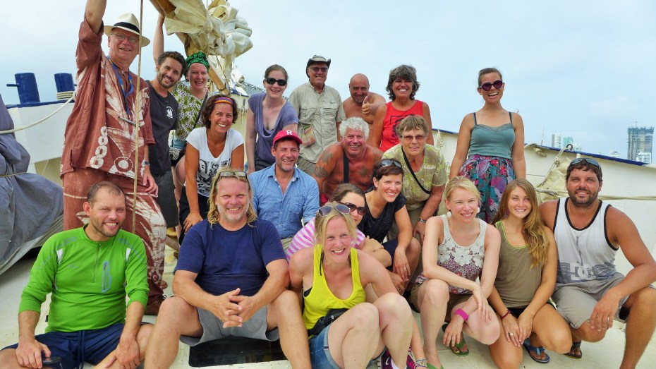 A great bunch of shipmates 