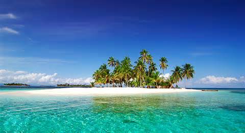 island in the San Blas