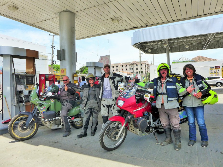 gas stop and go........