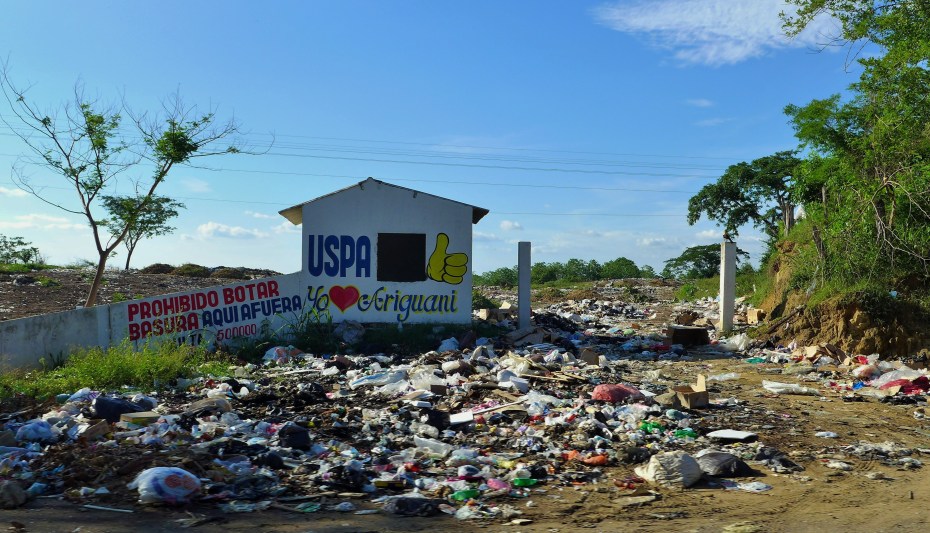 highway scenery is not always pretty