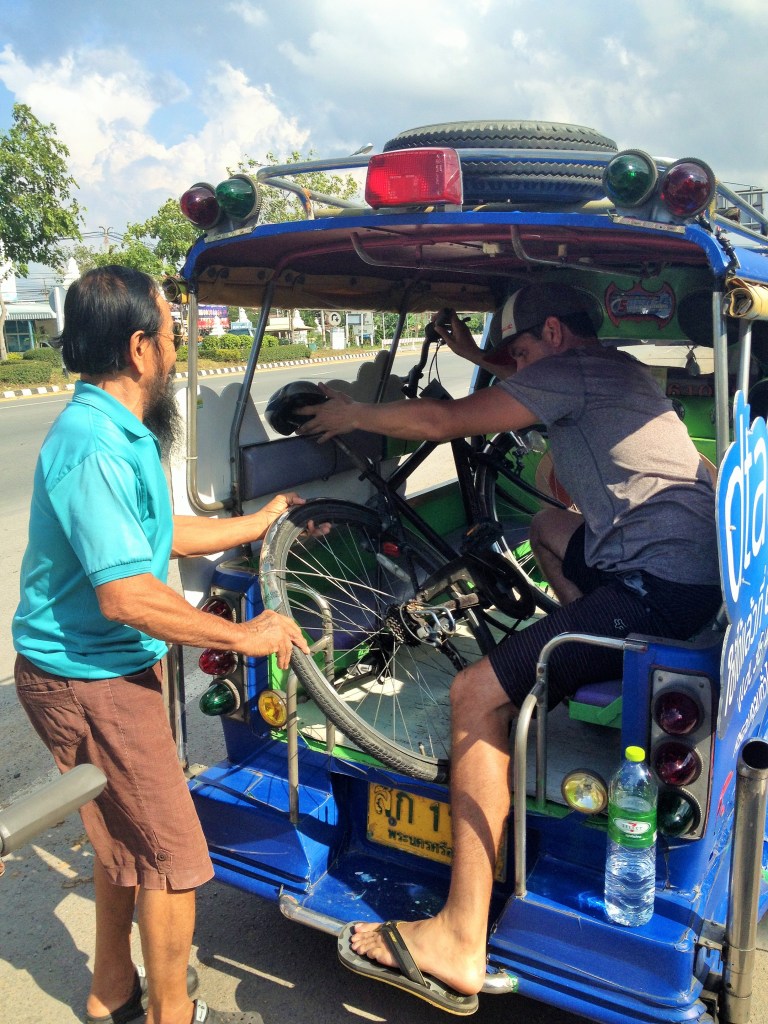 very tight fit without 2 bikes never mind with 