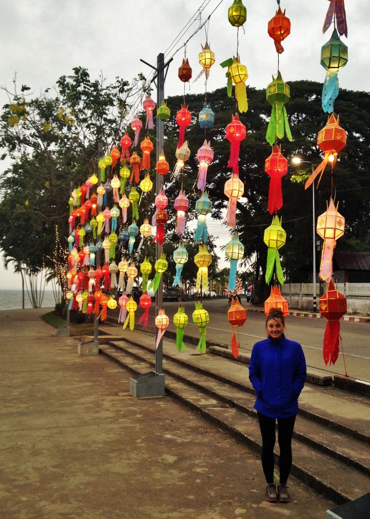 colours along the boardwalk in Phayo
