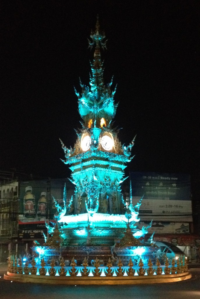 Chiang Rai's famous clock tower