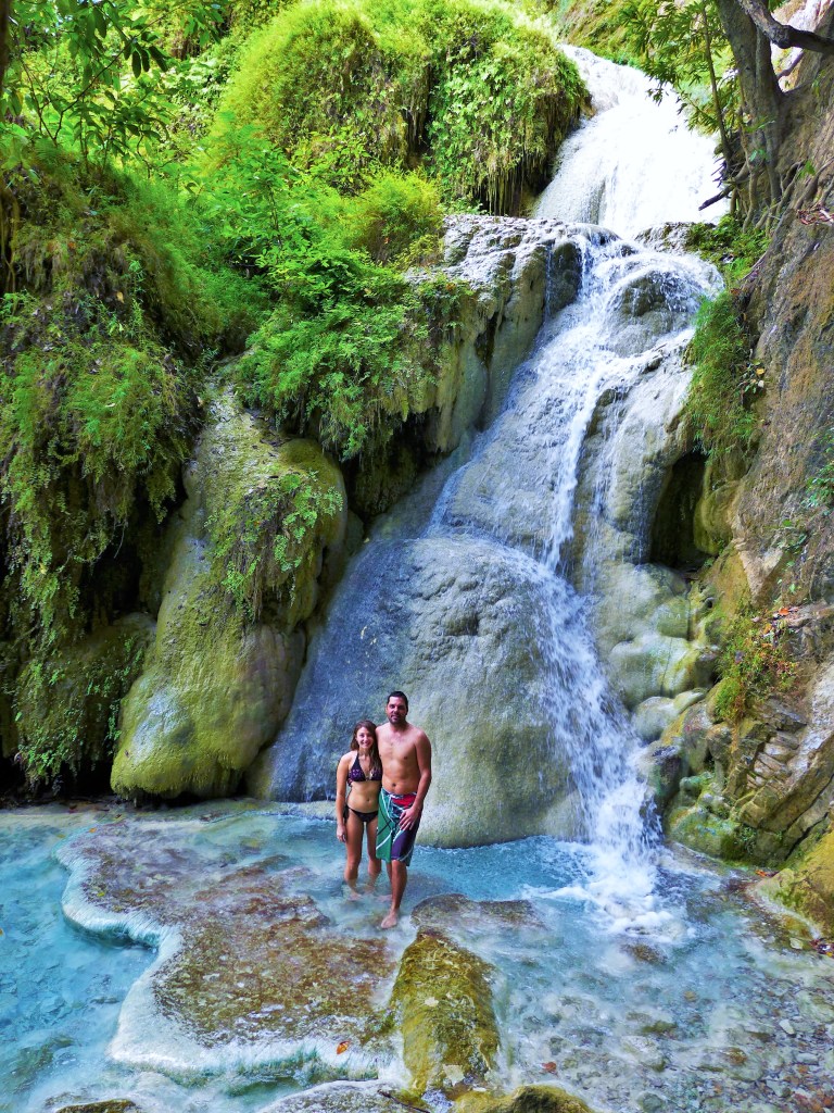 top falls at Erawan park