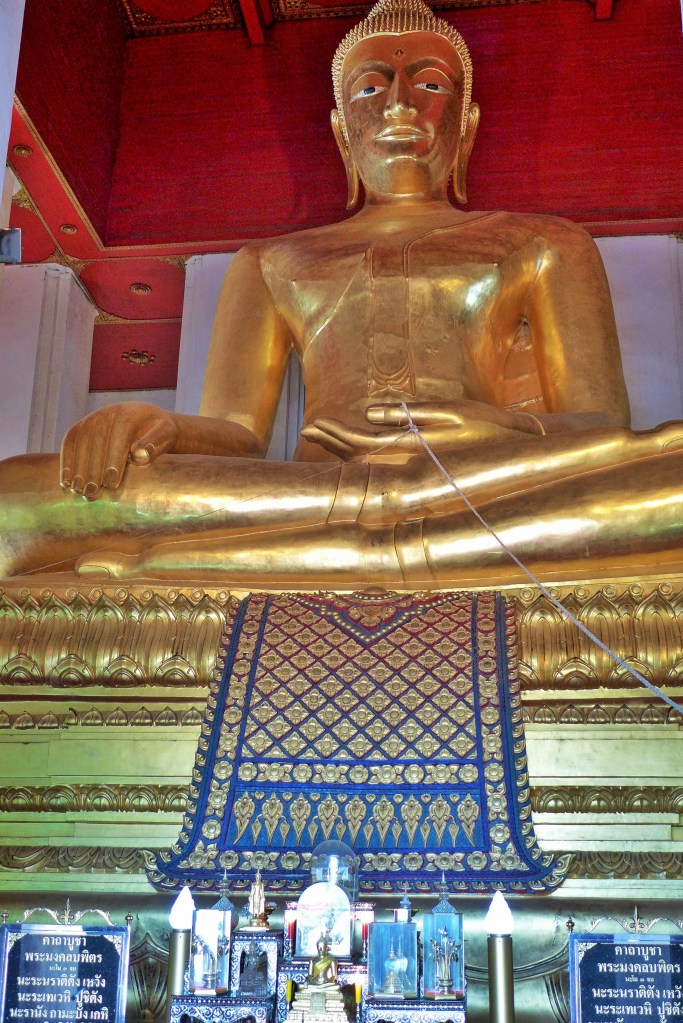 the famous bronzed Buddha