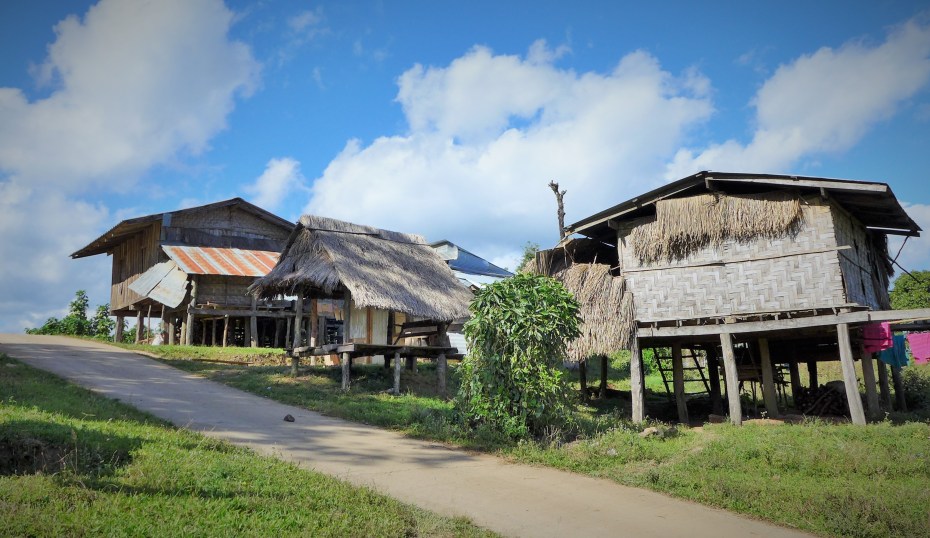 wooden homes throughout the countryside