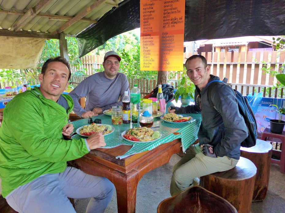 $3 plates of food.. rice, eggs, pork and chilly peppers..delicious!