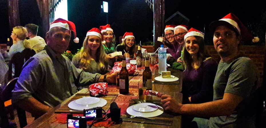 Christmas dinner with very nice people