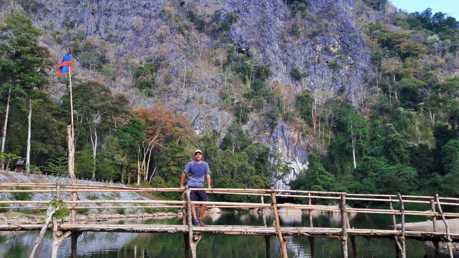 Near the entrance of Konglor cave
