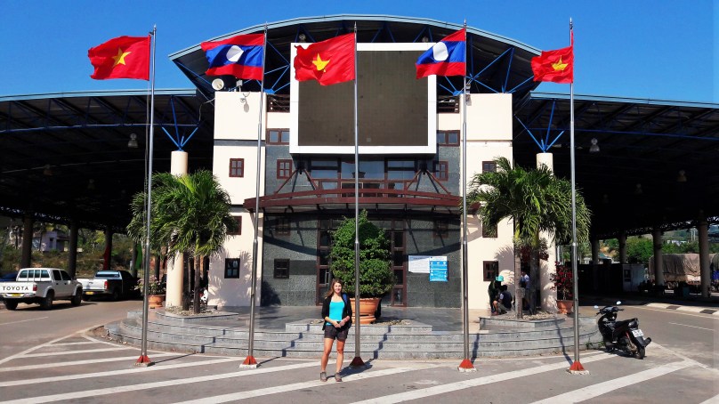 Laos-Vietnam border... And they let us in!