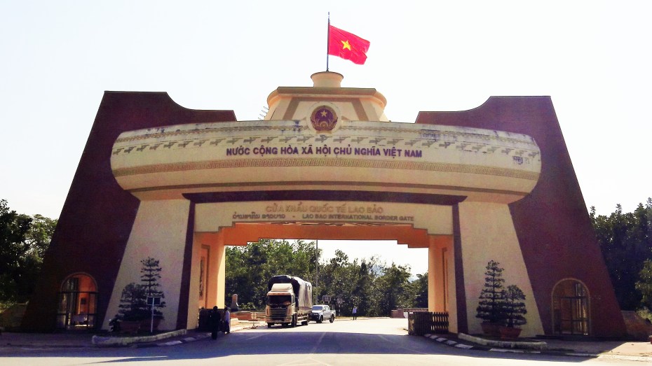 Laos/Vietnam border gate