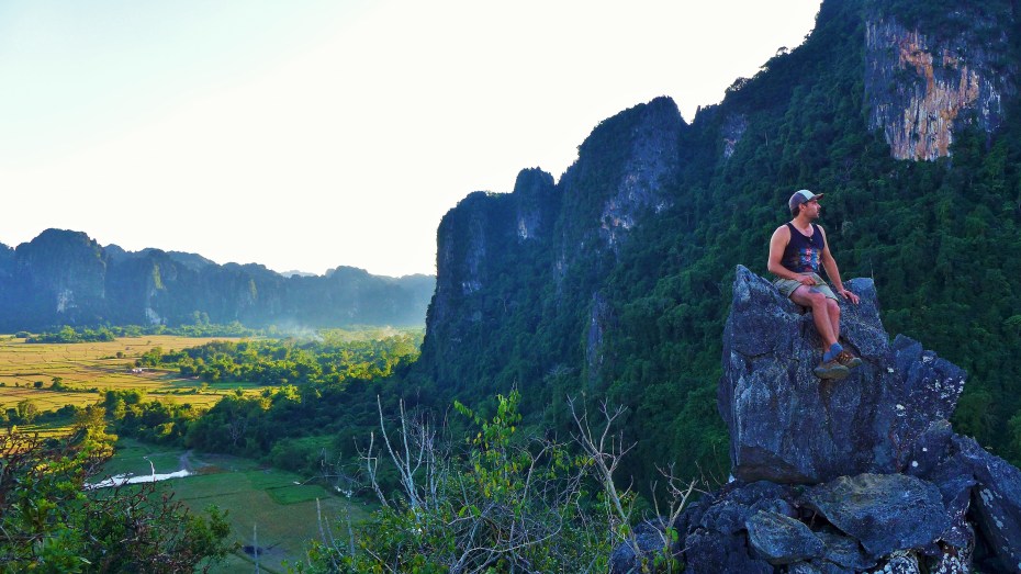 Yes me knees were shaking and my heart was pounding....apparently fear of heights increases with age