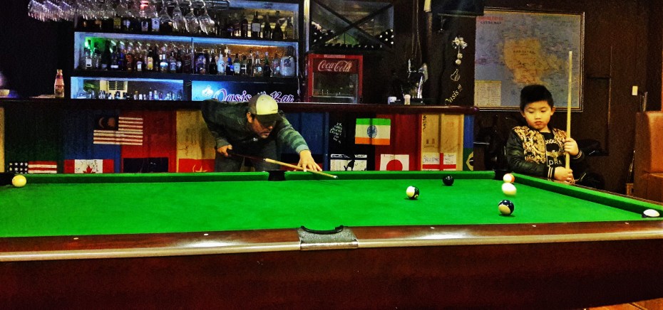 passing time with my new friend