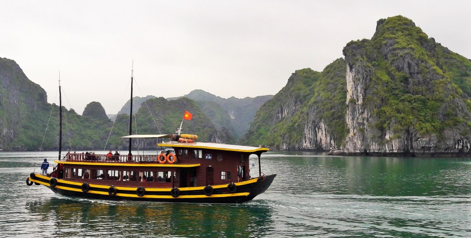 Our boat for the day